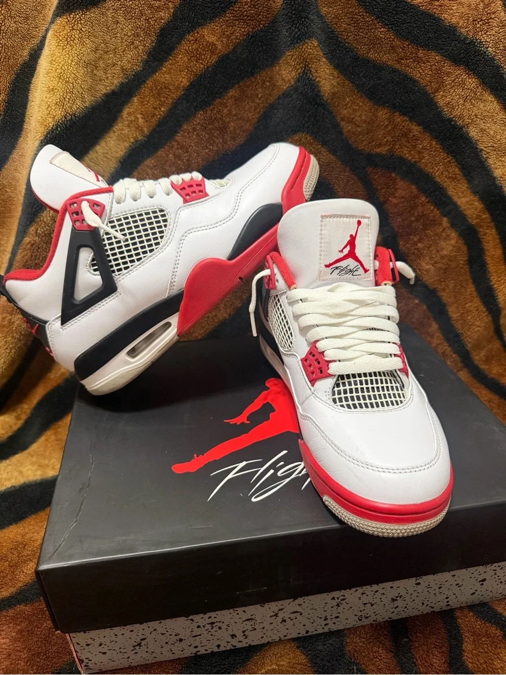Nike Air Jordan Red White Low-Top Sneakers